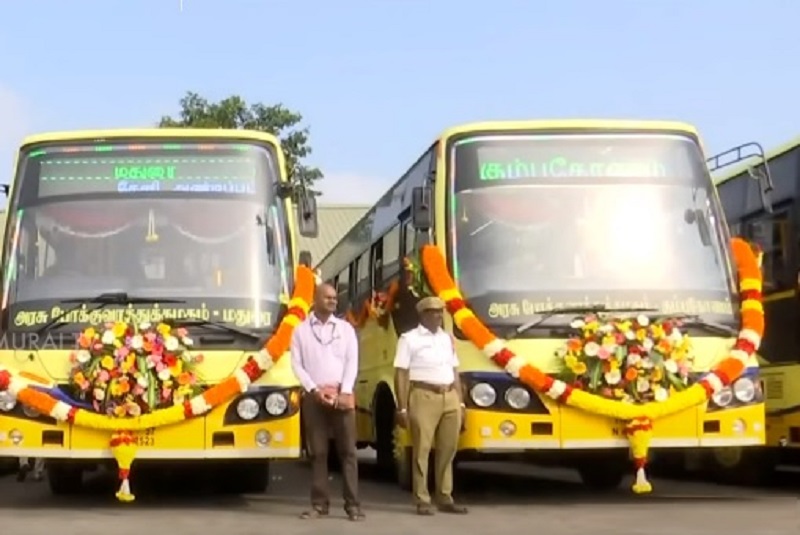 150 தாழ்தள பேருந்துகள் கொள்முதல் செய்ய அரசு ஆணை!