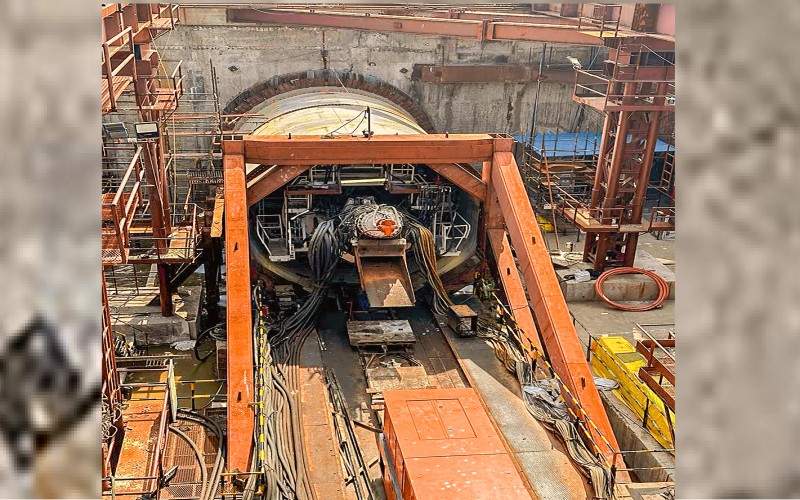 2வது சுரங்கம் தோண்டும் பணியை தொடங்கியது இயந்திரம் கழுகு!