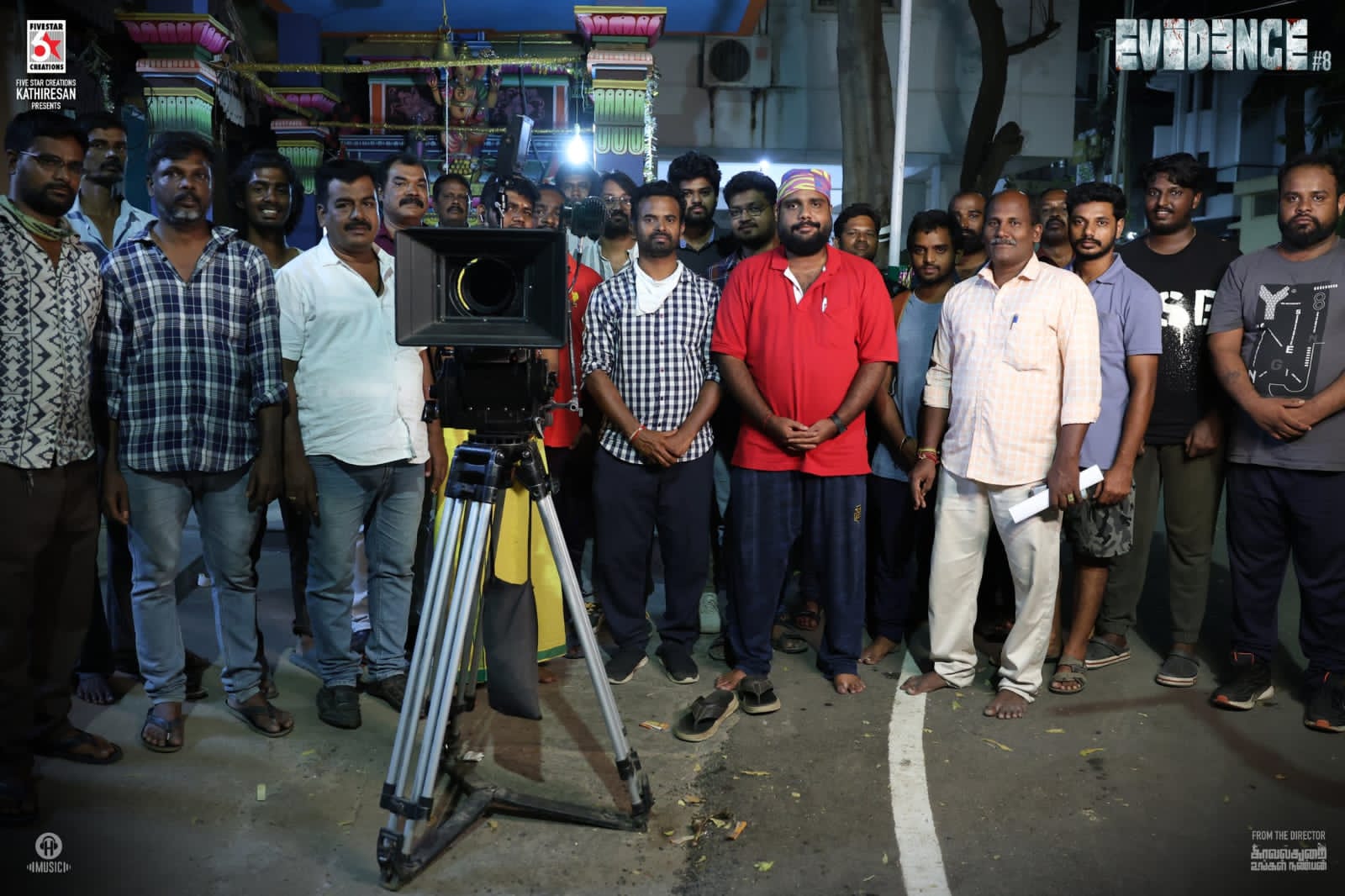 சசிகுமார் நடிக்கும் 'எவிடென்ஸ்'..... படப்பிடிப்பை நிறைவு செய்த படக்குழு!