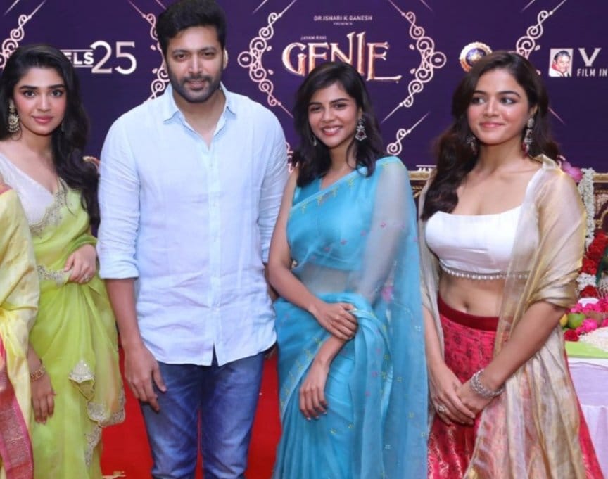 இது என் மனதிற்கு நெருக்கமான படம்.... 'ஜீனி' படம் குறித்து பேசிய ஜெயம் ரவி!