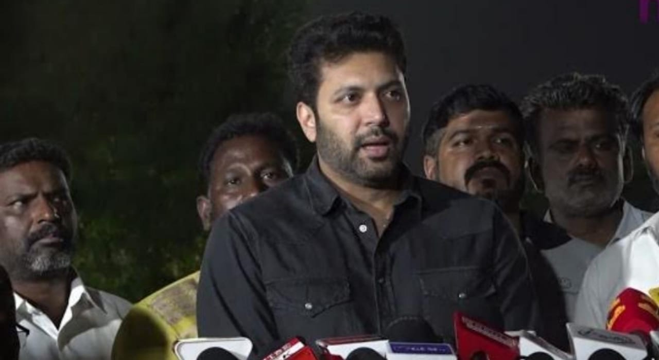 நடிகர் சங்க கட்டிடத்திற்கு விஜயகாந்த் பெயர் வைப்பது தான் நியாயம் .....நடிகர் ஜெயம் ரவி!