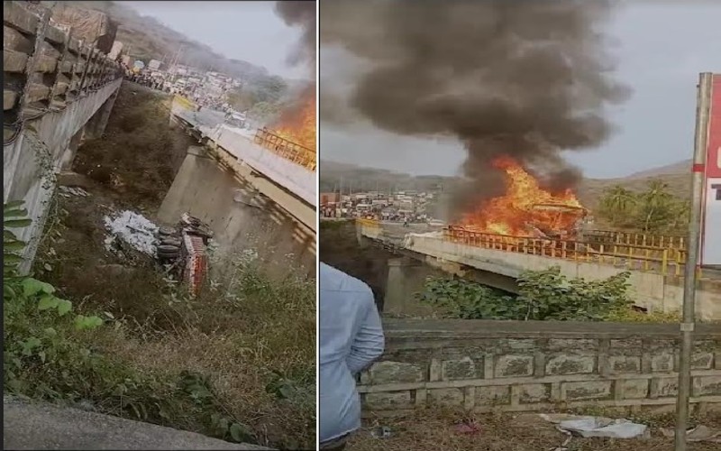 தொப்பூர் கணவாய் தேசிய நெடுஞ்சாலையில் கோர விபத்து!