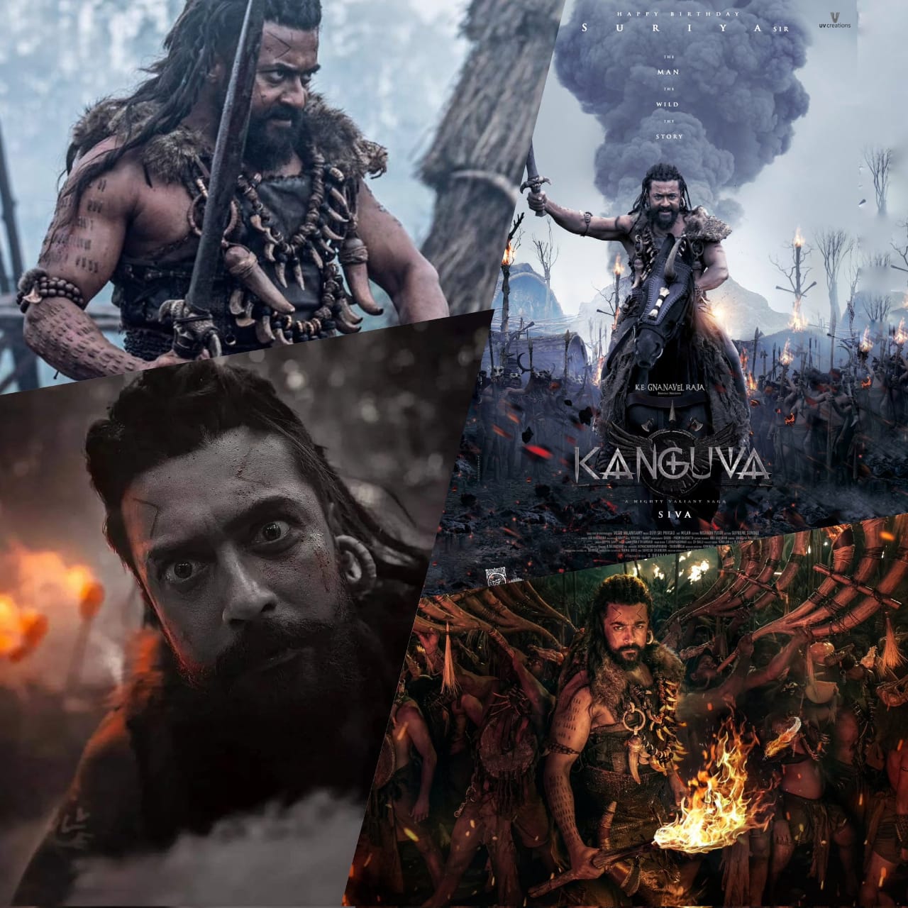 சூர்யாவின் 'கங்குவா' படப்பிடிப்பு நிறைவு..... அசத்தலான புதிய அப்டேட்!