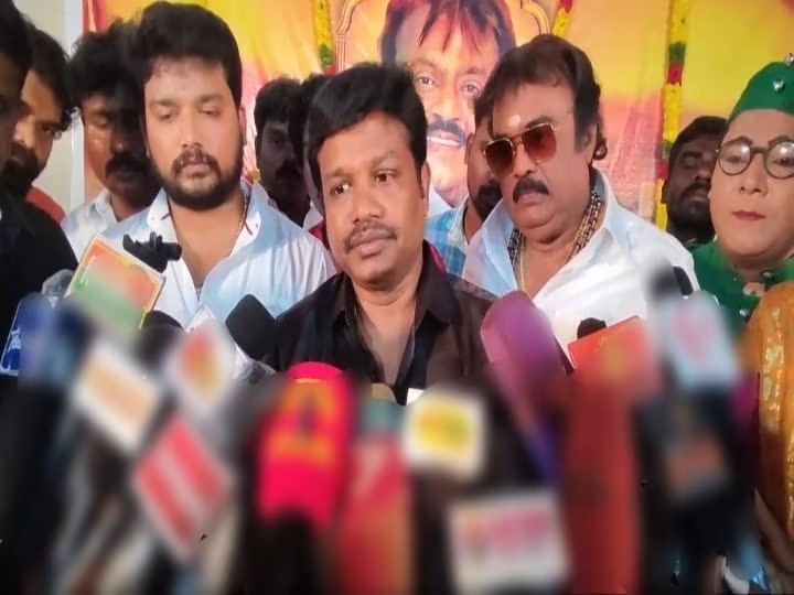 மதுரையில் விஜயகாந்துக்கு நினைவுச்சிலை..... மதுரை முத்து வேண்டுகோள்!