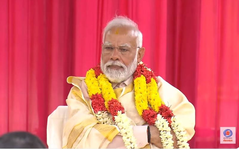 ராமேஸ்வரம் கோயிலில் பிரதமர் நரேந்திர மோடி!