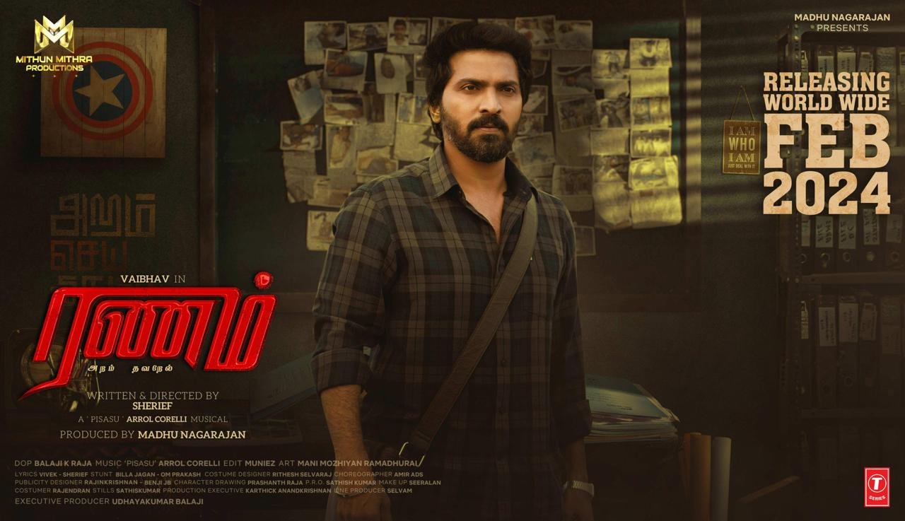 வைபவின் 'ரணம்' பட செகண்ட் சிங்கிள் ரிலீஸ் எப்போது?