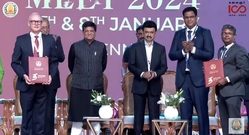 தமிழ்நாட்டில் தொழில் முதலீடு செய்யவுள்ள நிறுவனங்களின் பட்டியல்!