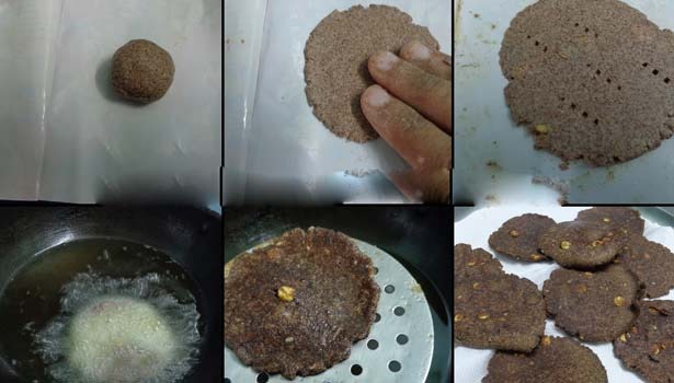 ஆரோக்கியமான கேழ்வரகு தட்டு வடை செய்து பார்க்கலாம் வாங்க!