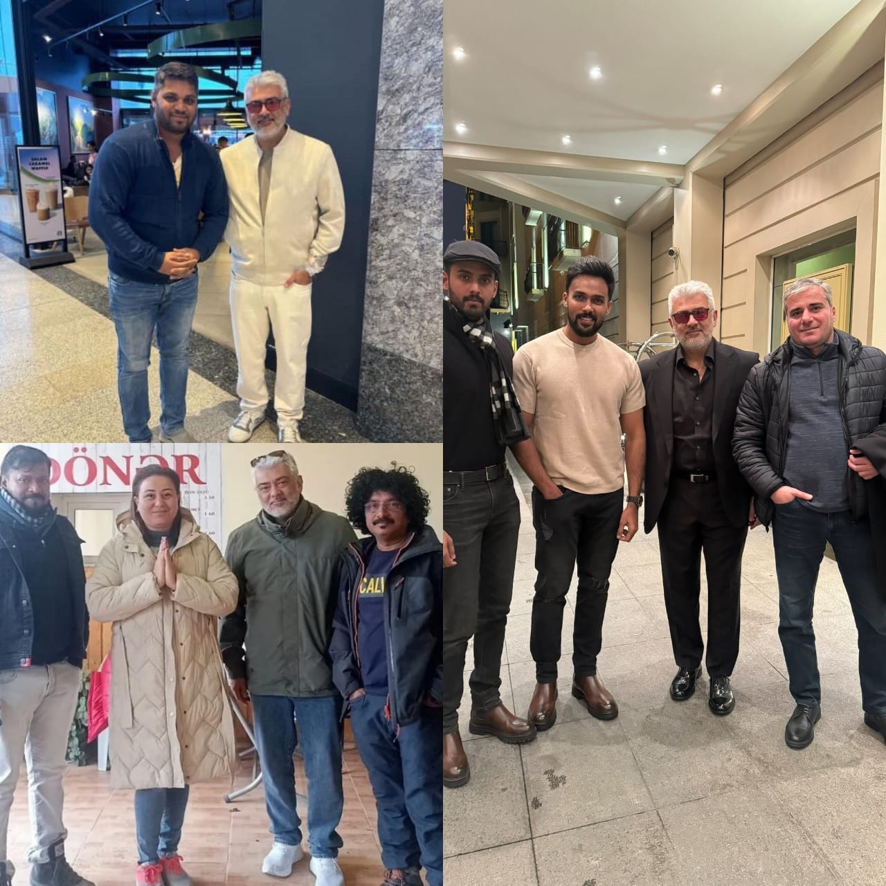 அஜர்பைஜானிலிருந்து ஐதராபாத்திற்கு செல்லும் 'விடாமுயற்சி' படக்குழு!