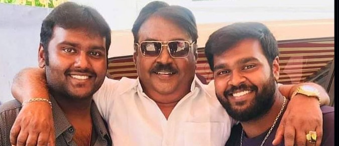 'அப்பா என்றும் என்னுடன் இருப்பார்'....விஜயகாந்த் மகன் சண்முக பாண்டியனின் வைரலாகும் டாட்டூ!