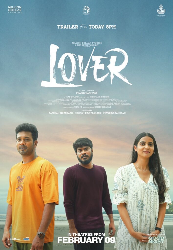 குட் நைட் பட கூட்டணியில் உருவாகும் 'லவ்வர்'.... ட்ரெய்லர் ரிலீஸ் குறித்த அறிவிப்பு!