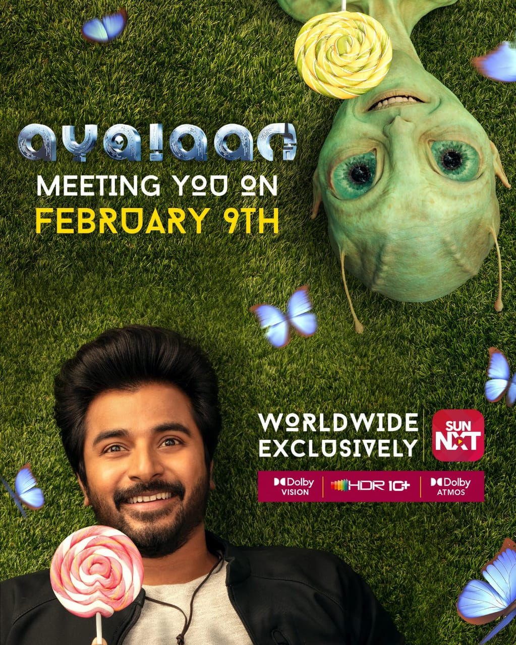 இனிமே எப்ப வேணா பார்க்கலாம்..... சன் நெக்ஸ்டில் வெளியாகும் 'அயலான்'..... அதிகாரப்பூர்வ அறிவிப்பு!