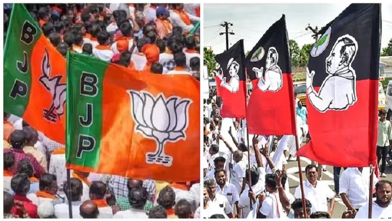 "அ.தி.மு.க.வை முந்துகிறதா பா.ஜ.க.?"- டுபாக்கூர் கருத்து கணிப்புகள்!