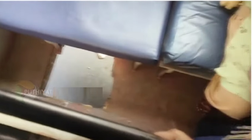 பேருந்தின் பின் இருக்கை பலகை உடைந்து விழுந்ததில் பெண் பயணிக்கு காயம்!