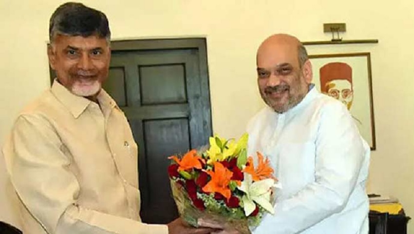 பா.ஜ.க. தலைவர்களுடன் சந்திரபாபு நாயுடு திடீர் சந்திப்பு!