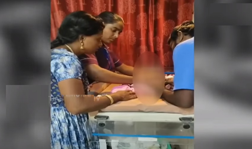 குப்பைத் தொட்டியில் தொப்புள் கொடியுடன் வீசி செல்லப்பட்ட பச்சிளம் குழந்தை!