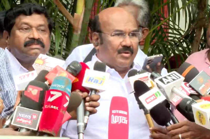 "தேர்தல் நியாயமாக நடத்த வேண்டும் என்று வலியுறுத்தினோம்"- முன்னாள் அமைச்சர் ஜெயக்குமார் பேட்டி!