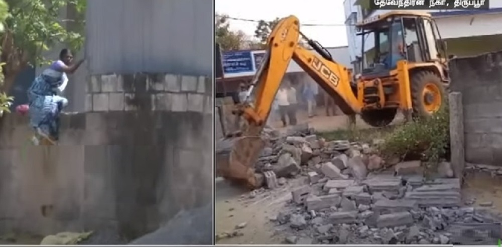 தி.மு.க. எம்.பி. கனிமொழியிடம் மக்கள் கோரிக்கை- இடிக்கப்பட்ட தீண்டாமை சுவர்!