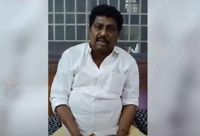 "திரைப்பட நடிகைகள் குறித்து அவதூறாகப் பேசவில்லை"- மன்னிப்புக் கோரிய ஏ.வி.ராஜு!