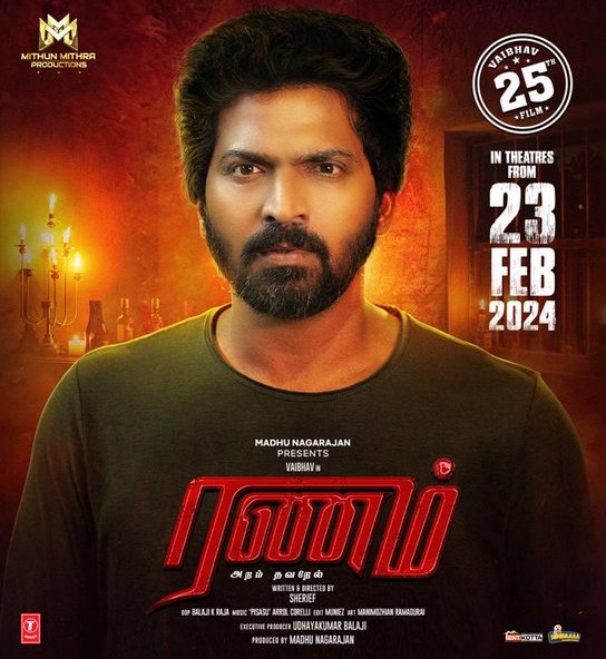 'பெண்களின் கதாபாத்திரம் வலிமையானதாக இருக்கும்'..... ரணம் படம் குறித்து வைபவ்!