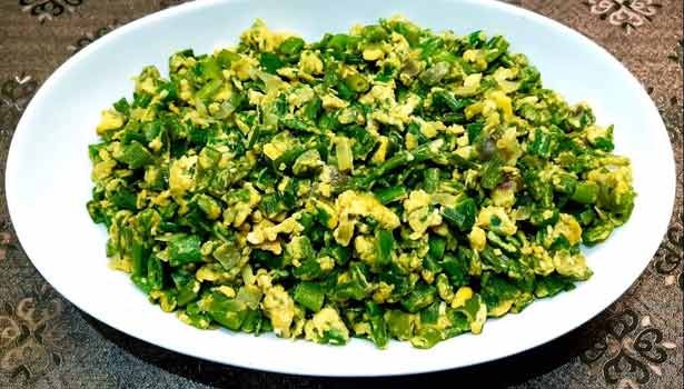 வெங்காயத்தாள் முட்டை பொரியல் செய்வது எப்படி?