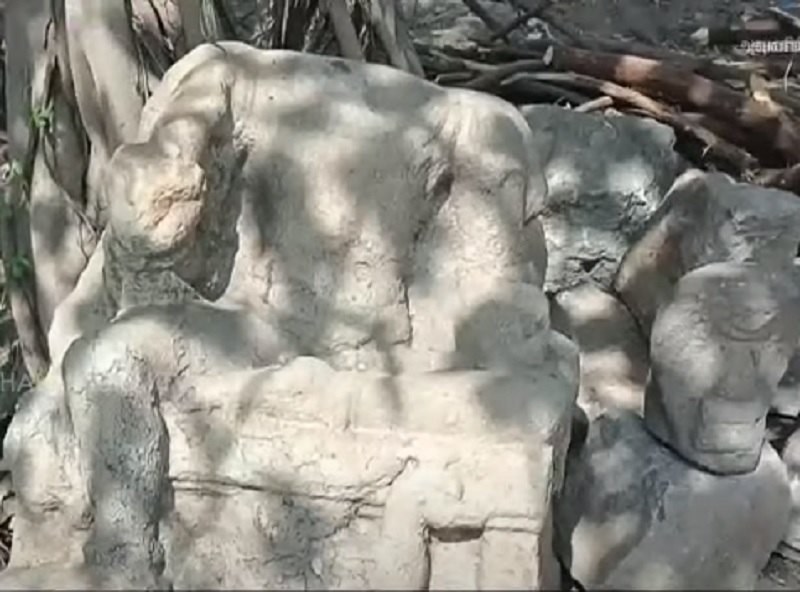 கண்டெடுக்கப்பட்ட சுமார் 1,000 ஆண்டுகள் பழமையான முருகன் சிலை!