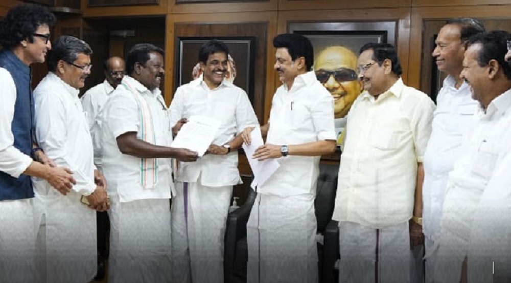 காங்கிரஸ் கட்சிக்கு 10 தொகுதிகளை ஒதுக்கிய தி.மு.க.!