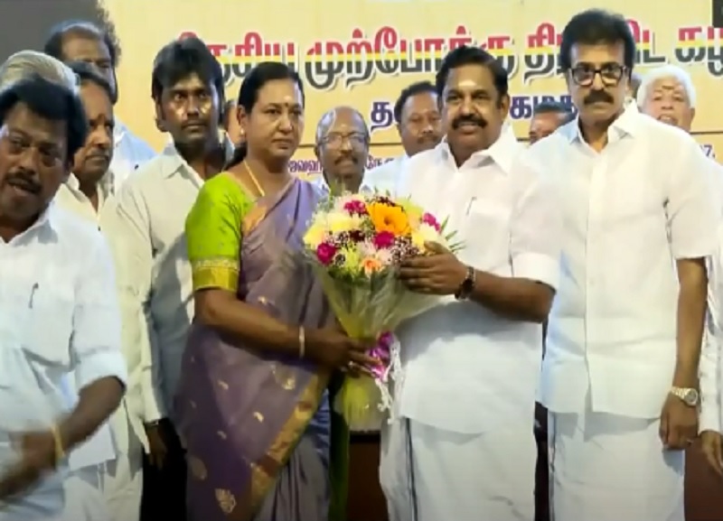 "தே.மு.தி.க.வுக்கு மாநிலங்களவை சீட்"- பிரேமலதா விஜயகாந்த் அறிவிப்பு!