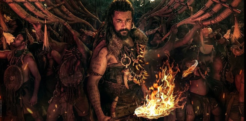 தீப்பொறி பறக்கும் 'கங்குவா' புதிய போஸ்டர் வெளியீடு!