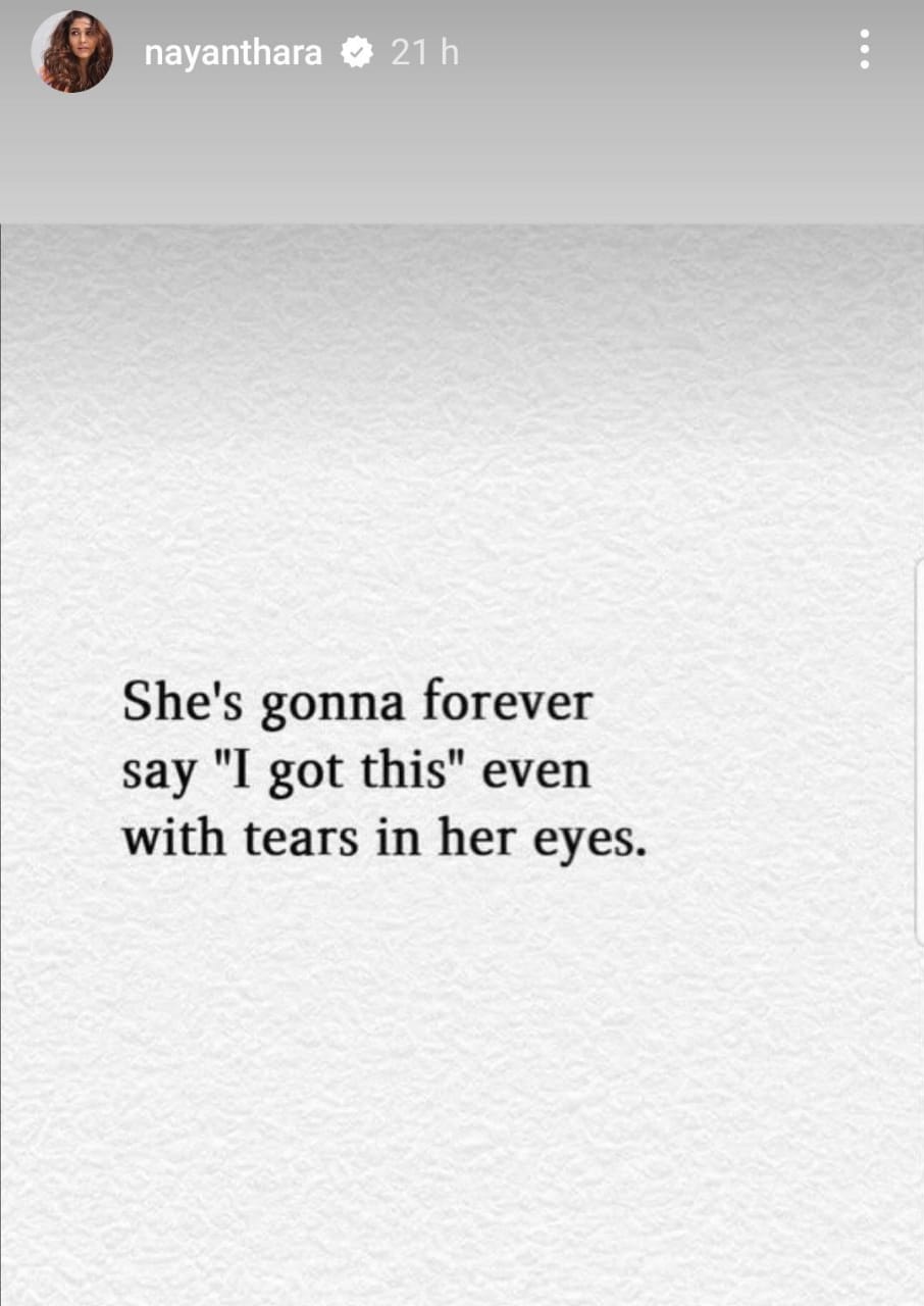 இன்ஸ்டாவில் தன் கணவரை அன்ஃபாலோ செய்தாரா நடிகை நயன்தாரா?