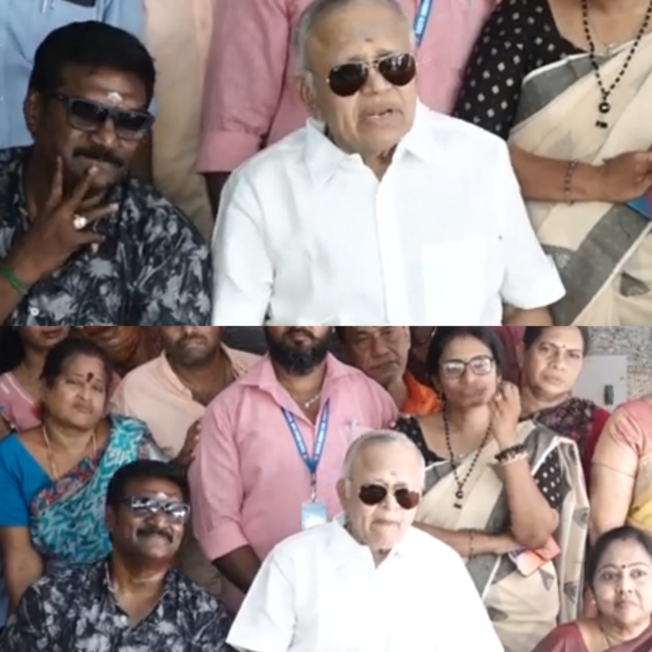 டப்பிங் யூனியன் தேர்தல்..... செய்தியாளர்கள் சந்திப்பில் பேசிய தலைவர் ராதாரவி!