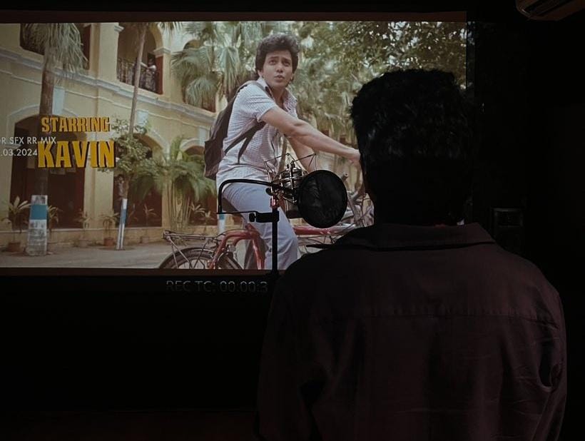 'ஸ்டார்' படத்தின் டப்பிங் பணிகளை நிறைவு செய்த கவின்!