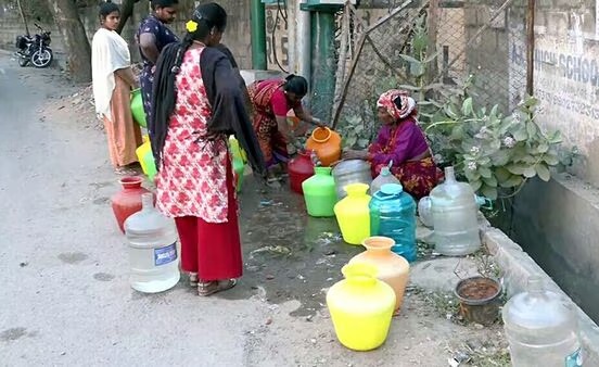  பெங்களூருவில் தலைவிரித்தாடும் தண்ணீர் தட்டுப்பாடு!