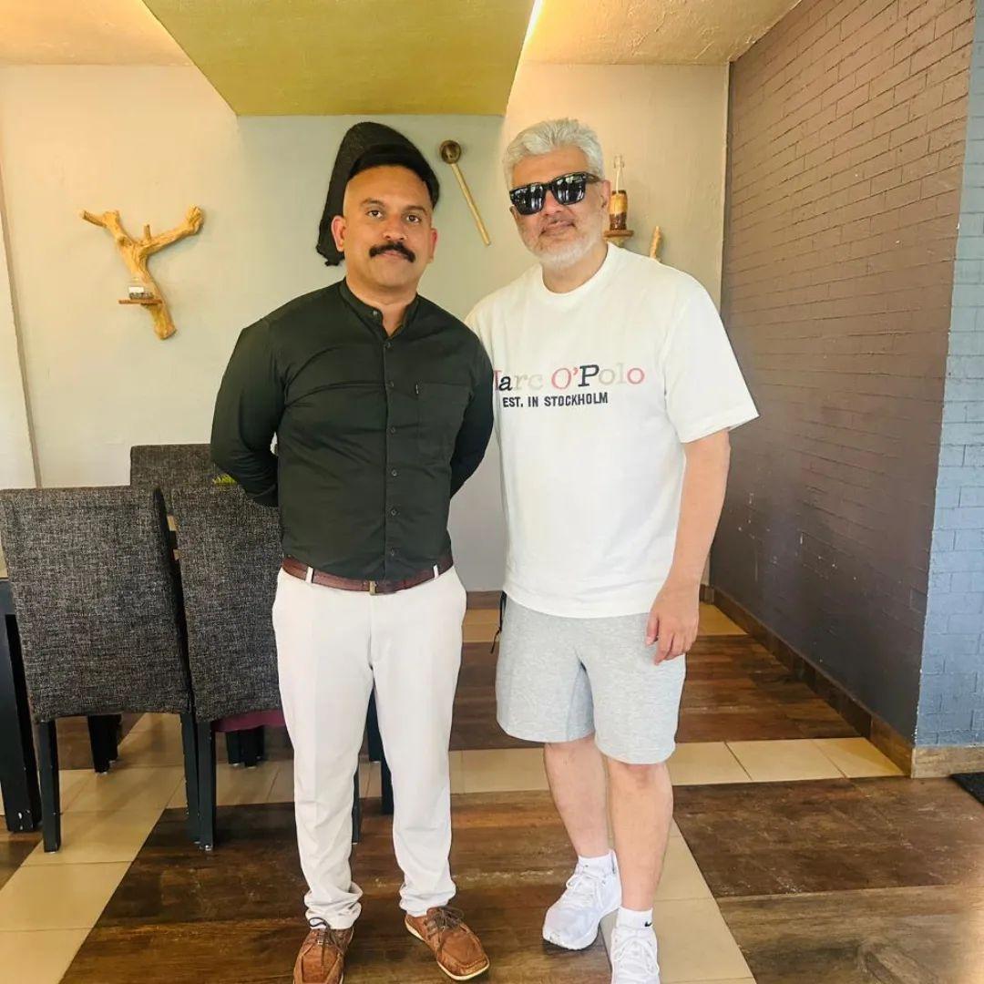 கேரளாவில் நண்பர்களுடன் பிரியாணி சமைத்து சாப்பிடும் அஜித்!