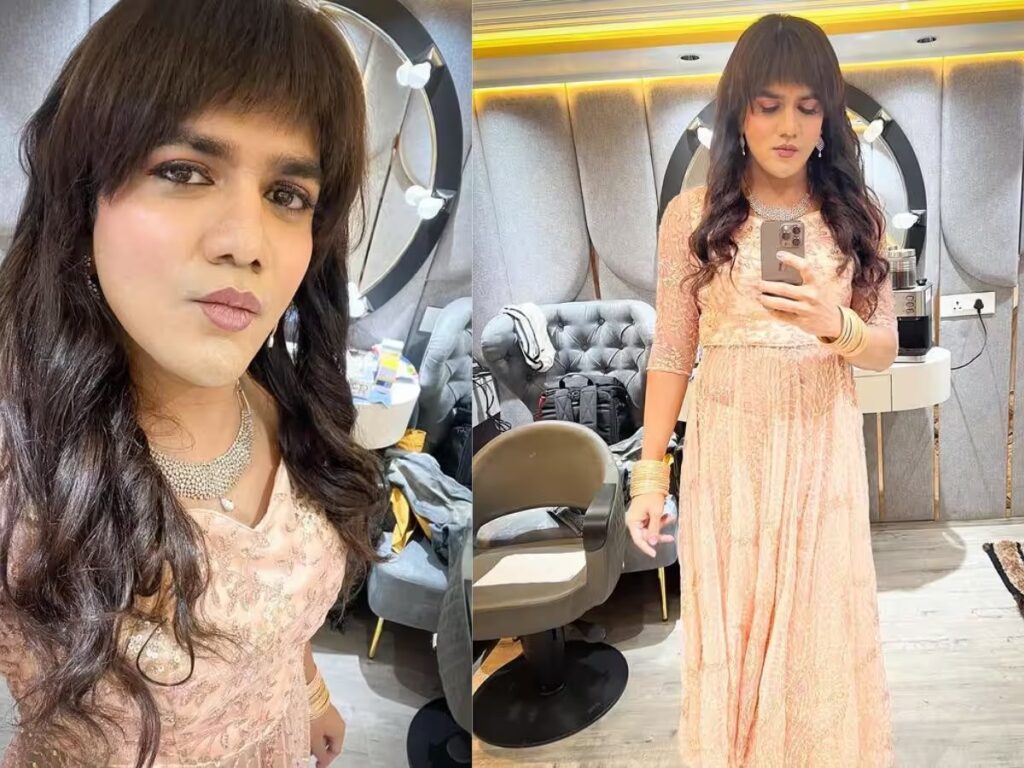 லேடி கெட்டப்பில் கவின்..... வைரலாகும் க்யூட் போட்டோஸ்!