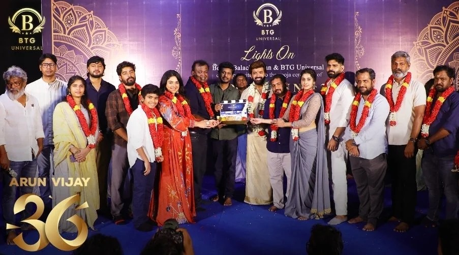 அருண் விஜய் நடிக்கும் புதிய படம்.... ஃபர்ஸ்ட் லுக் குறித்த அறிவிப்பு!