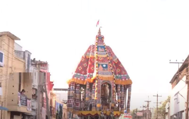 தஞ்சை பெரிய கோயிலில் சித்திரை பெருவிழா தேரோட்டம்!