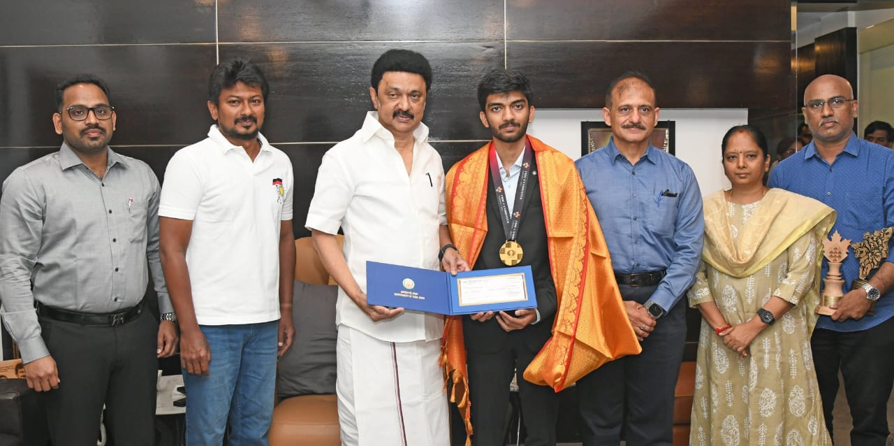 "முதலமைச்சரைச் சந்தித்தது மகிழ்ச்சியான தருணம்"- செஸ் வீரர் குகேஷ் பேட்டி!