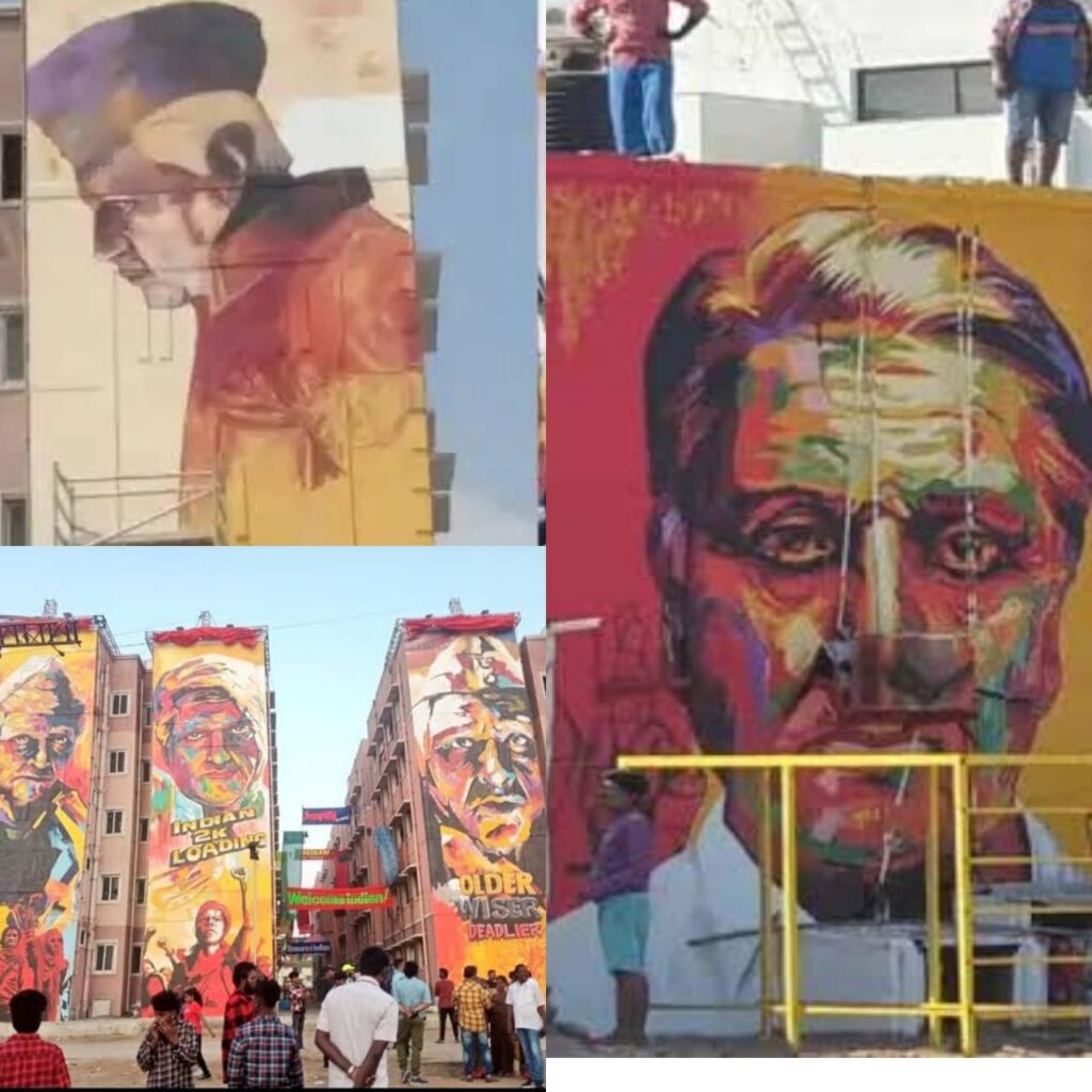 தாத்தா வராரு... தாத்தா வராரு... விரைவில் வெளியாகும் 'இந்தியன் 2' பட பாடல்!