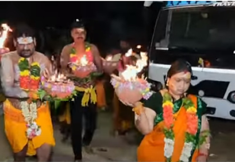 எடப்பாடி பழனிசாமி வெற்றி பெற வேண்டி நடிகர் கஞ்சா கருப்பு வழிபாடு!