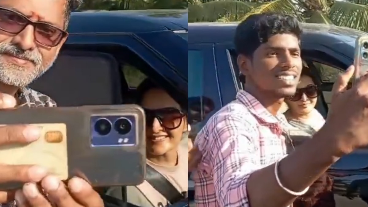 ரஜினி பட நடிகையின் காரில் தேர்தல் பறக்கும் படையினர் சோதனை!