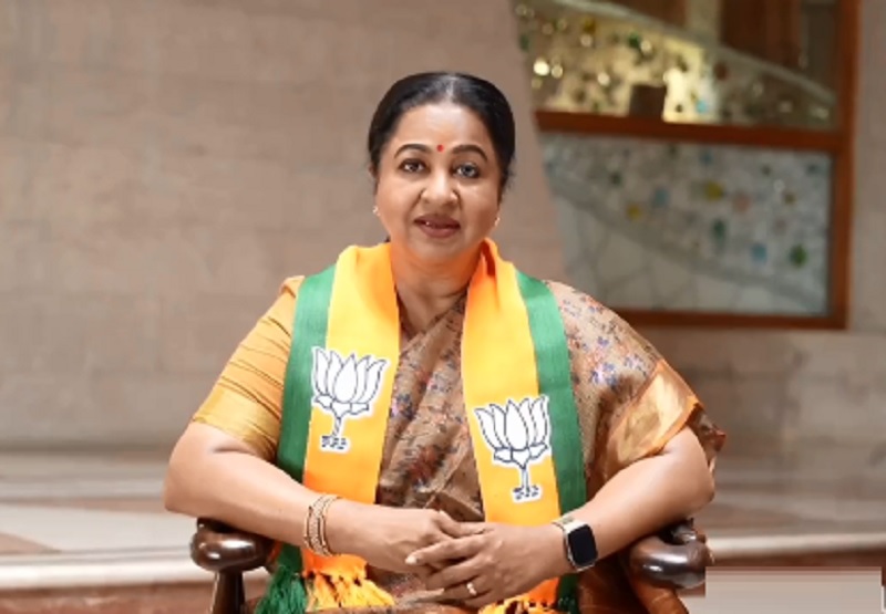 மதுரை எய்ம்ஸ் மருத்துவமனை- பா.ஜ.க. வேட்பாளர் ராதிகா சரத்குமார் வீடியோ பதிவு!