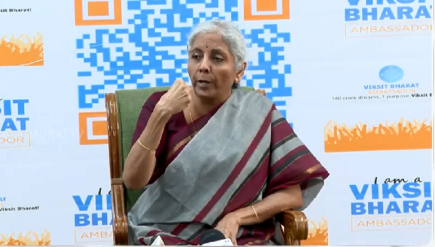 "தேர்தலுக்காக கச்சத்தீவை பா.ஜ.க. கையில் எடுக்கவில்லை"- மத்திய நிதியமைச்சர் நிர்மலா சீதாராமன் பேட்டி!