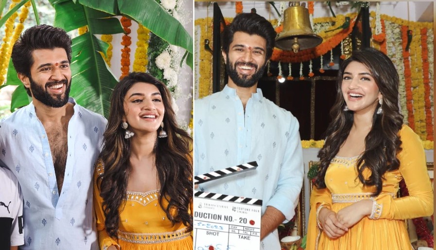 விஜய் தேவரகொண்டாபடத்தில் இருந்து விலகும் ஸ்ரீலீலா.... இணையும் ட்ரெண்டிங் நடிகை!