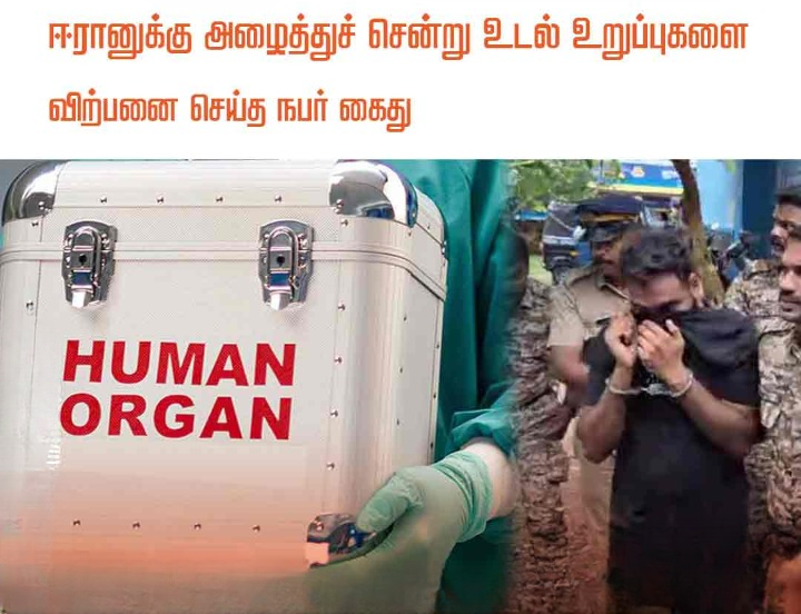 சட்ட விரோதமாக உடல் உறுப்புகளை விற்ற கேரள மாநிலத்தவர் கைது