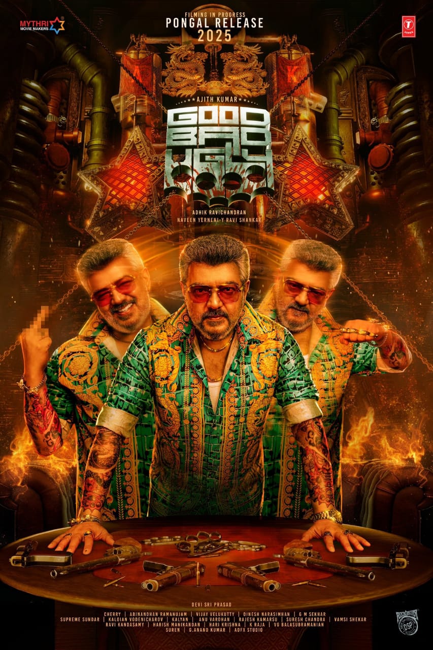 அஜித் நடிக்கும் 'குட் பேட் அக்லி'..... ஒரு விரல் சர்ச்சைக்கு படக்குழுவின் விளக்கம்!
