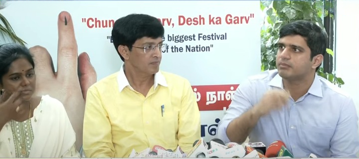 சென்னையில் வாக்கு எண்ணும் மையங்களில் பயிற்சி கூட்டம்