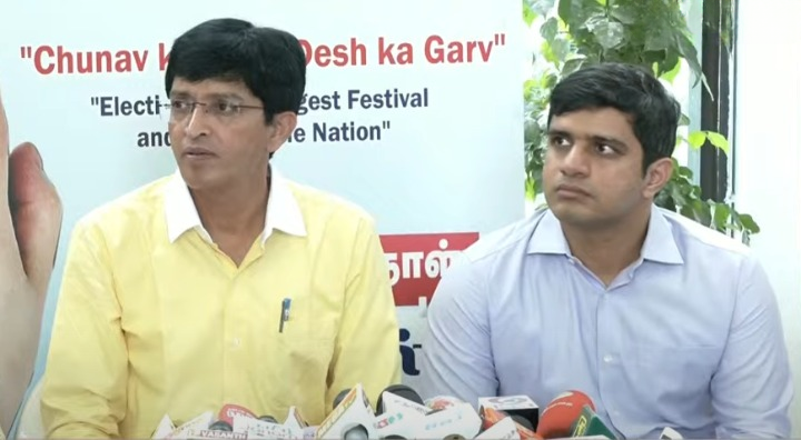 சென்னையில் வாக்கு எண்ணும் மையங்களில் பயிற்சி கூட்டம்