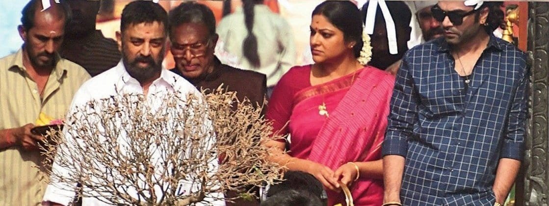 சத்யா பட லுக்கில் கமல்ஹாசன்..... வைரலாகும் 'தக் லைஃப்' ஷூட்டிங் ஸ்பாட் புகைப்படங்கள்!