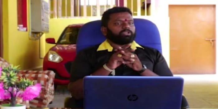 போலி சாமியார் அர்ஜுன் கிருஷ்ணன்